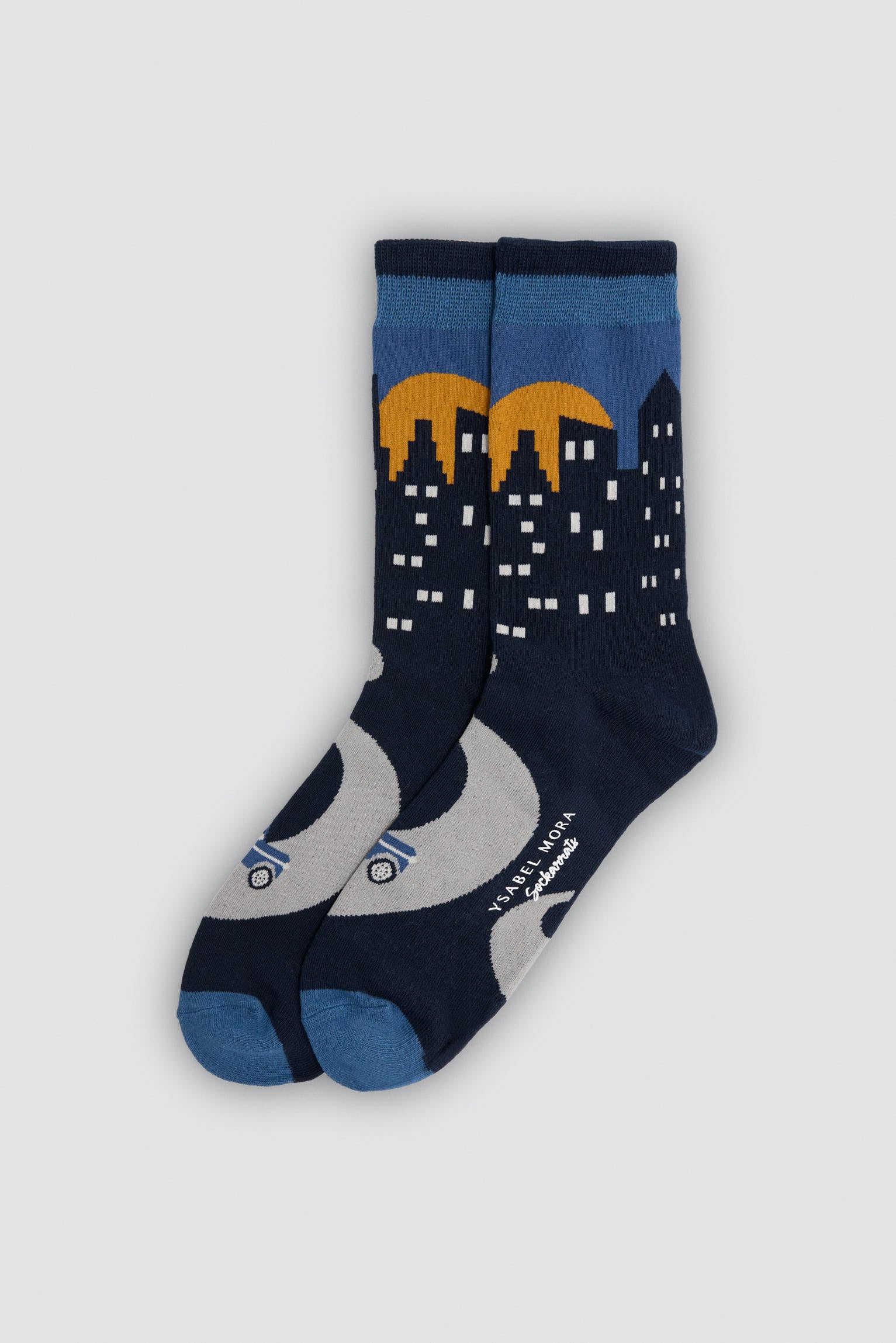 Pack de 4 meias Sockarrats com estampados de paisagens coloridas