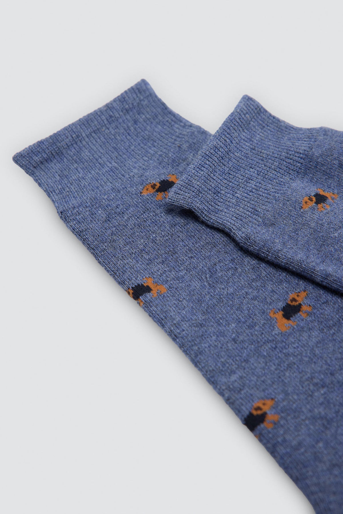 Pack de 4 meias com estampados de animais e motas