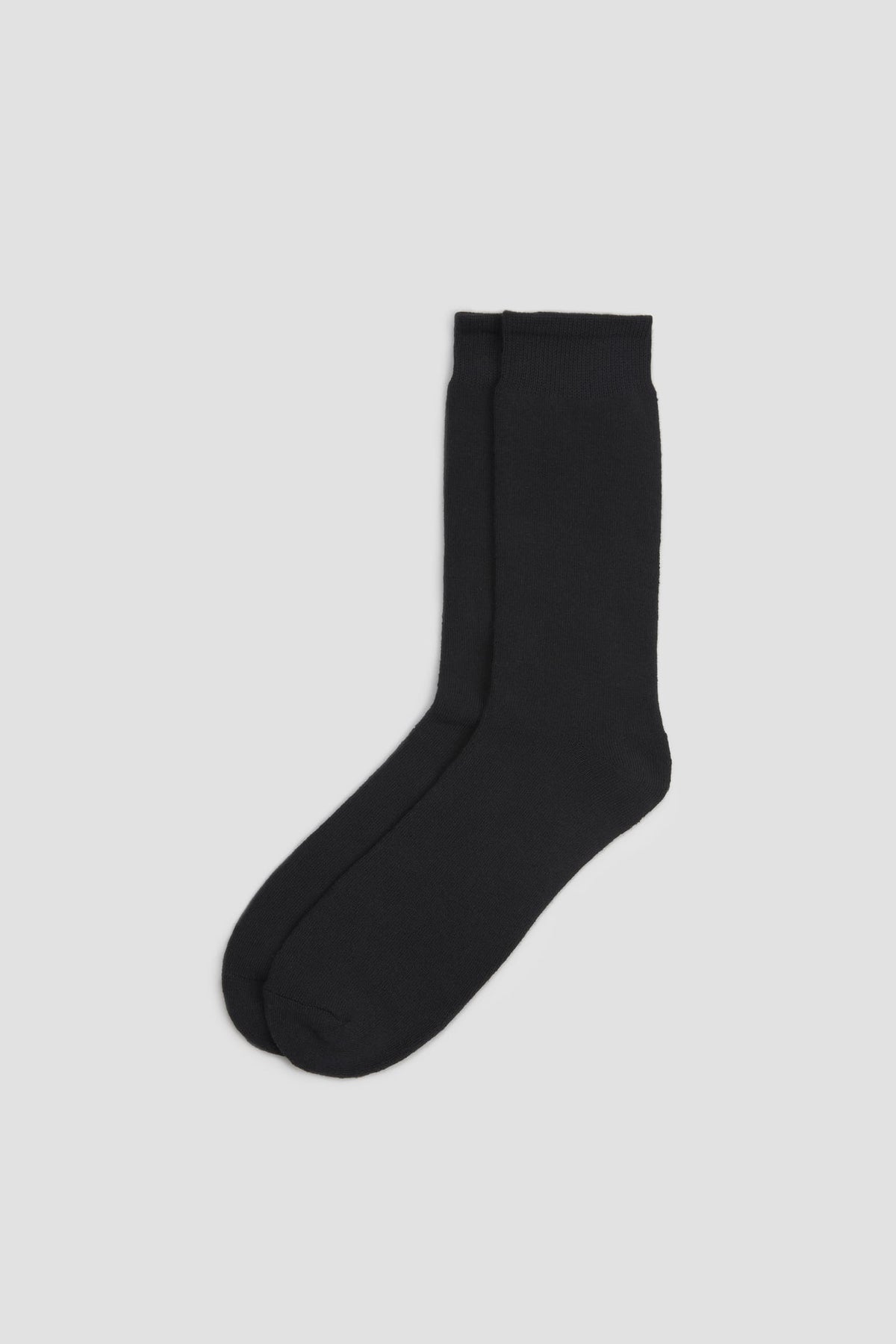 Calcetines térmicos con rizo negro - Ysabel Mora