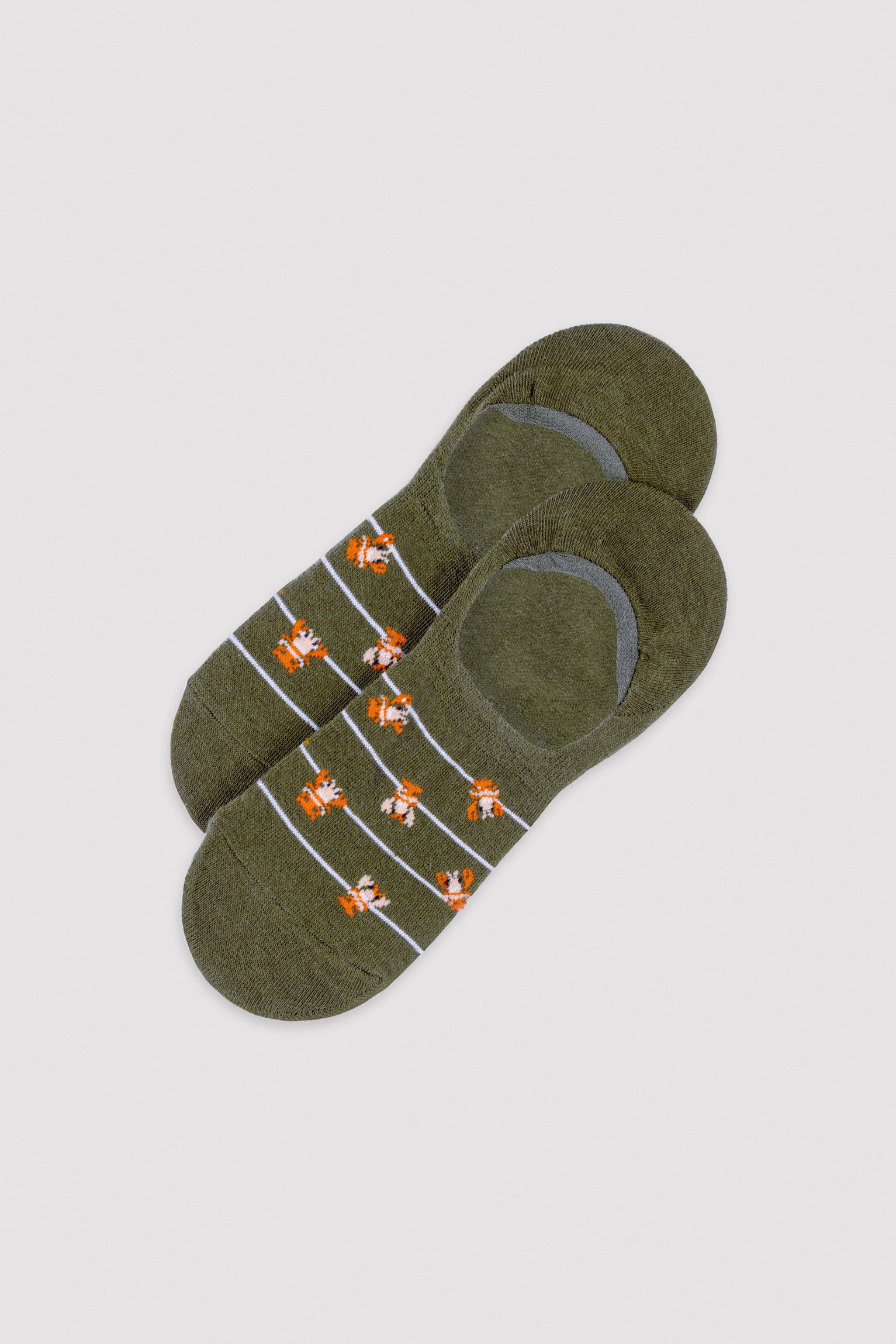 Pacote com 4 dedo mindinhos masculinos com estampa "Bon Voyage"