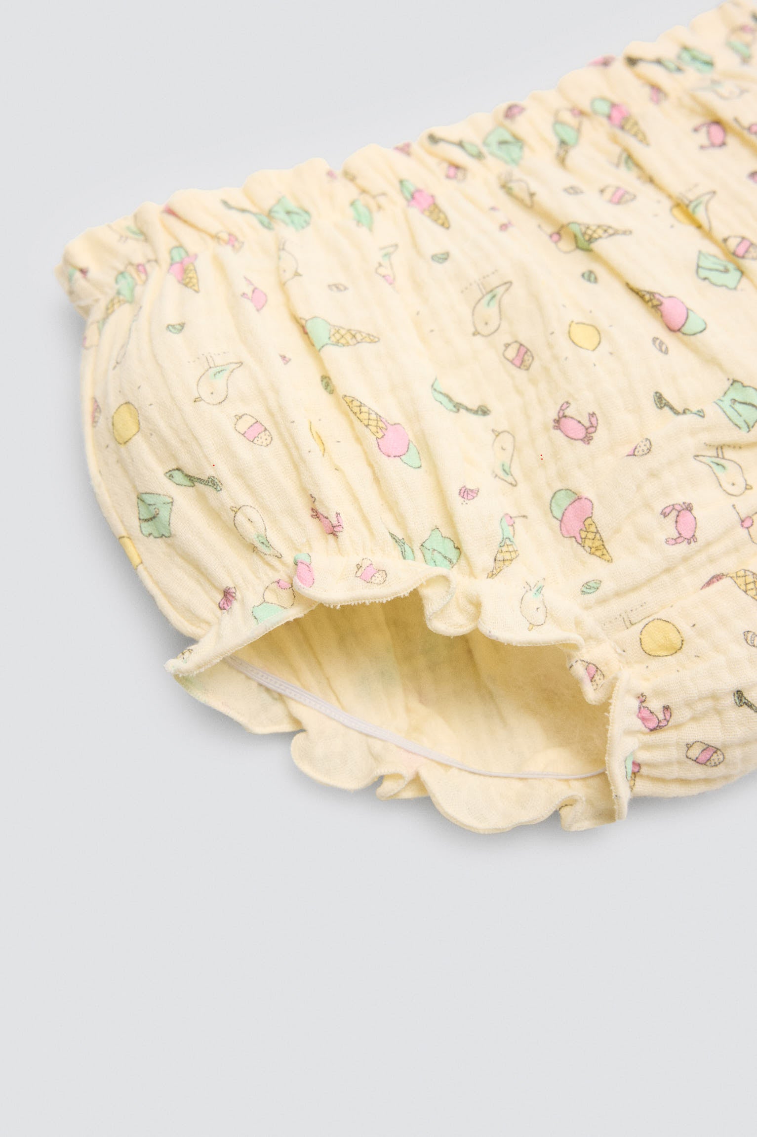 Conjunto bebé sin mangas estampado verano - Ysabel Mora