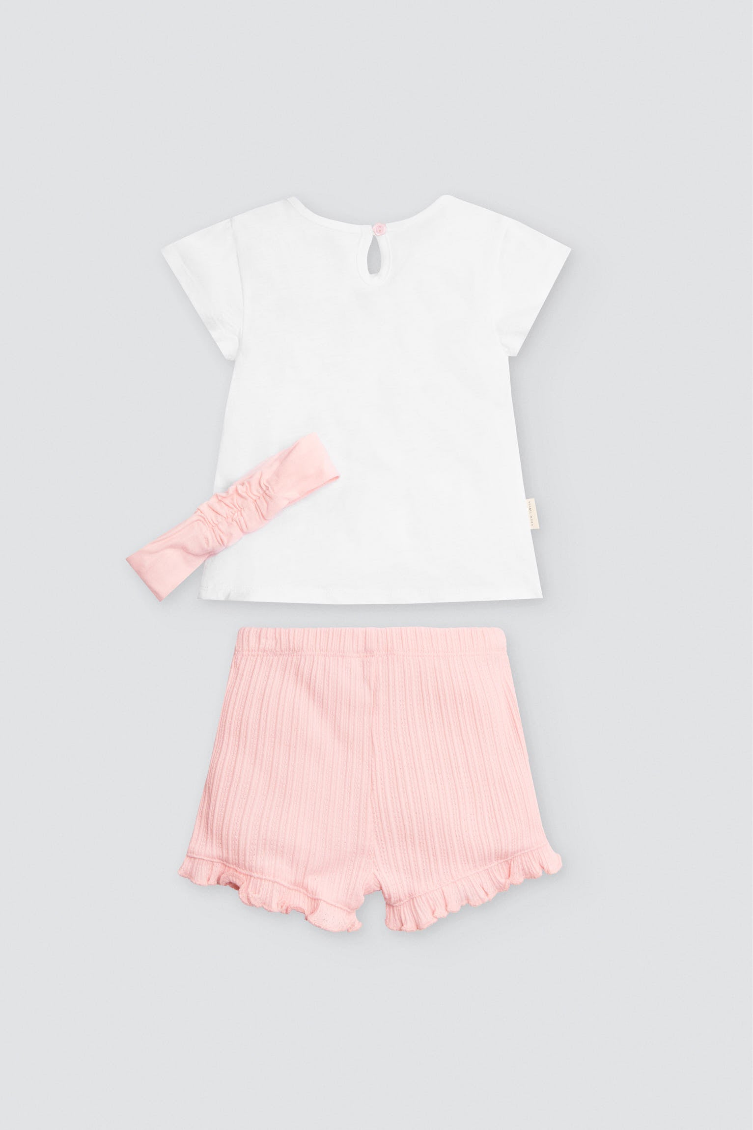 Conjunto bebé 3 piezas estampado floral - Ysabel Mora