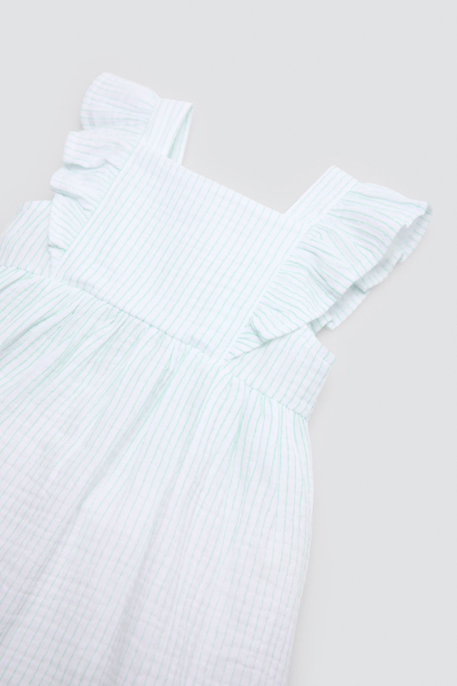 Vestido bebé sin mangas estampado rayas - Ysabel Mora