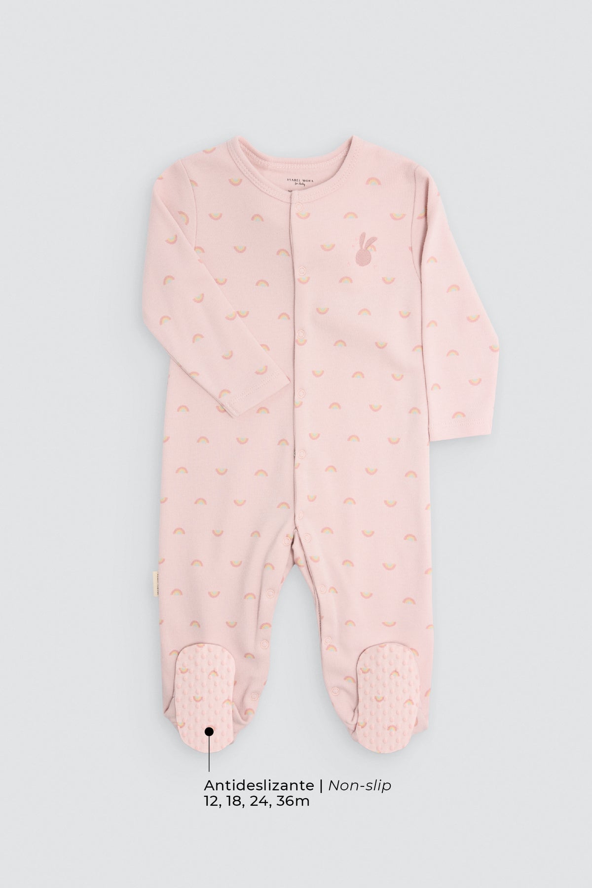 Babygrow de bebé em veludo manga comprida estampado dinossauros