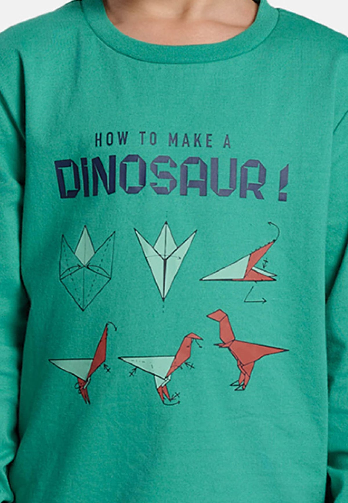 Pijama comprido de menino em algodão estampado de dinossauros How to make a dinosaur