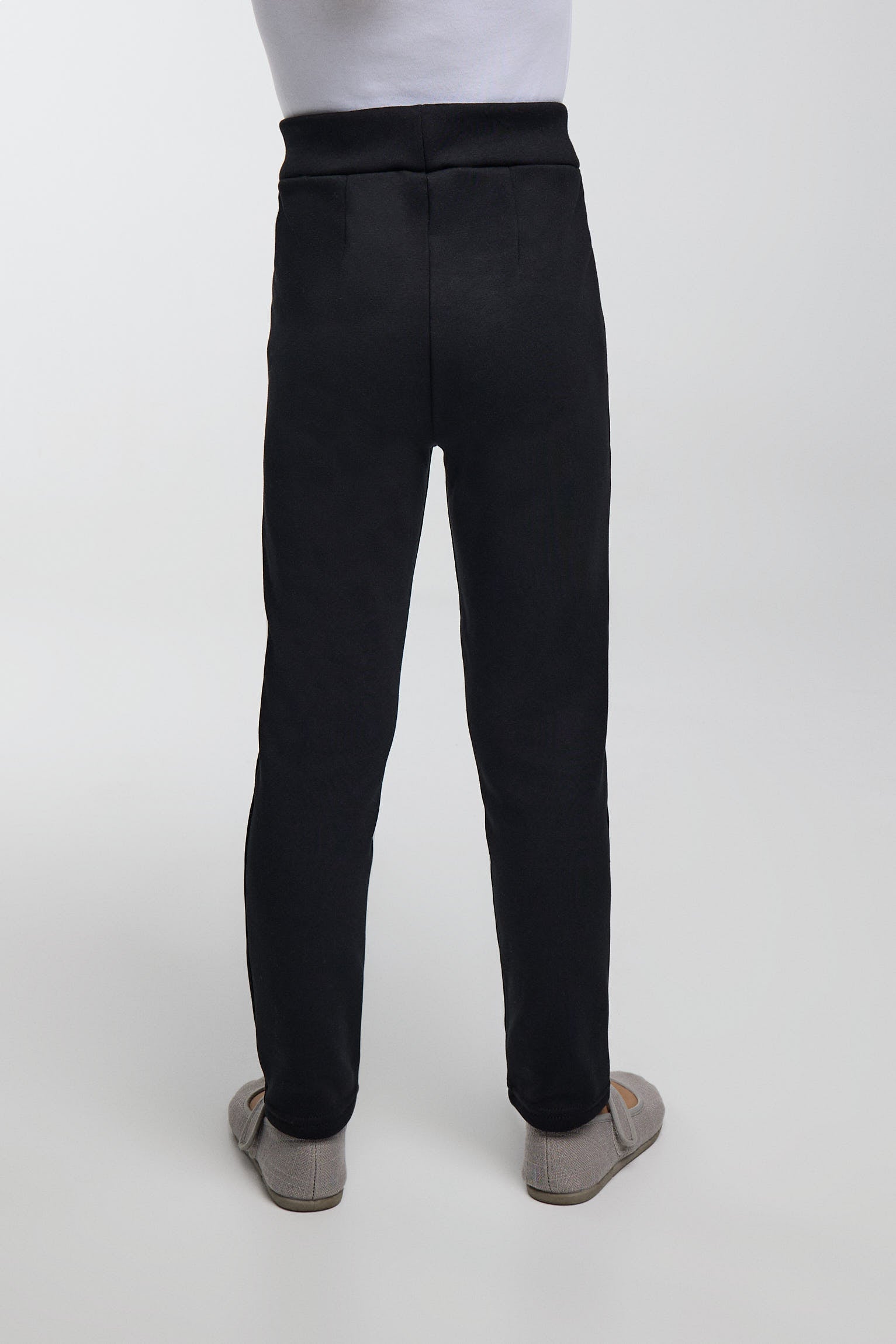 ULTRA TÉRMICO Leggings de menina pretos cardados