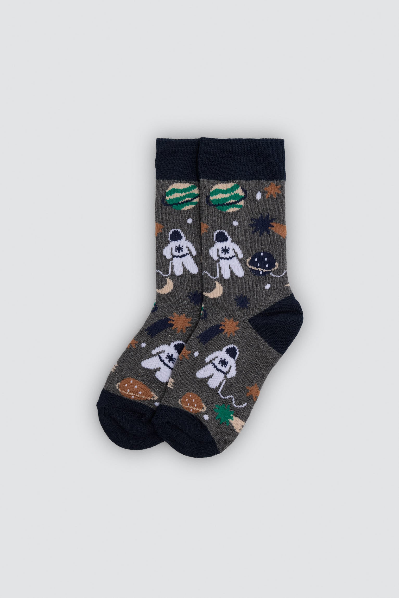 Pack de 4 meias com estampado de astronautas