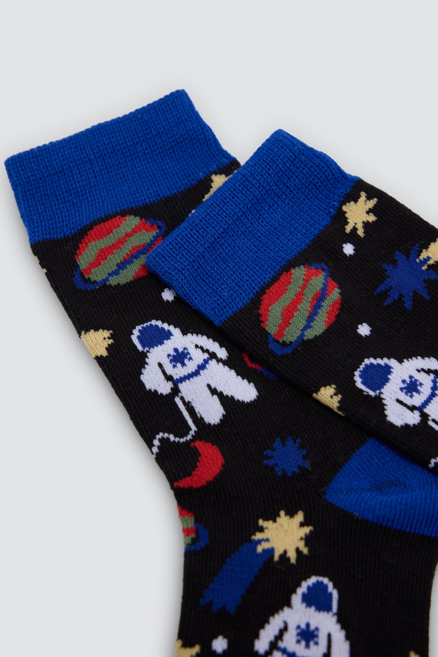 Pack de 4 meias com estampado de astronautas