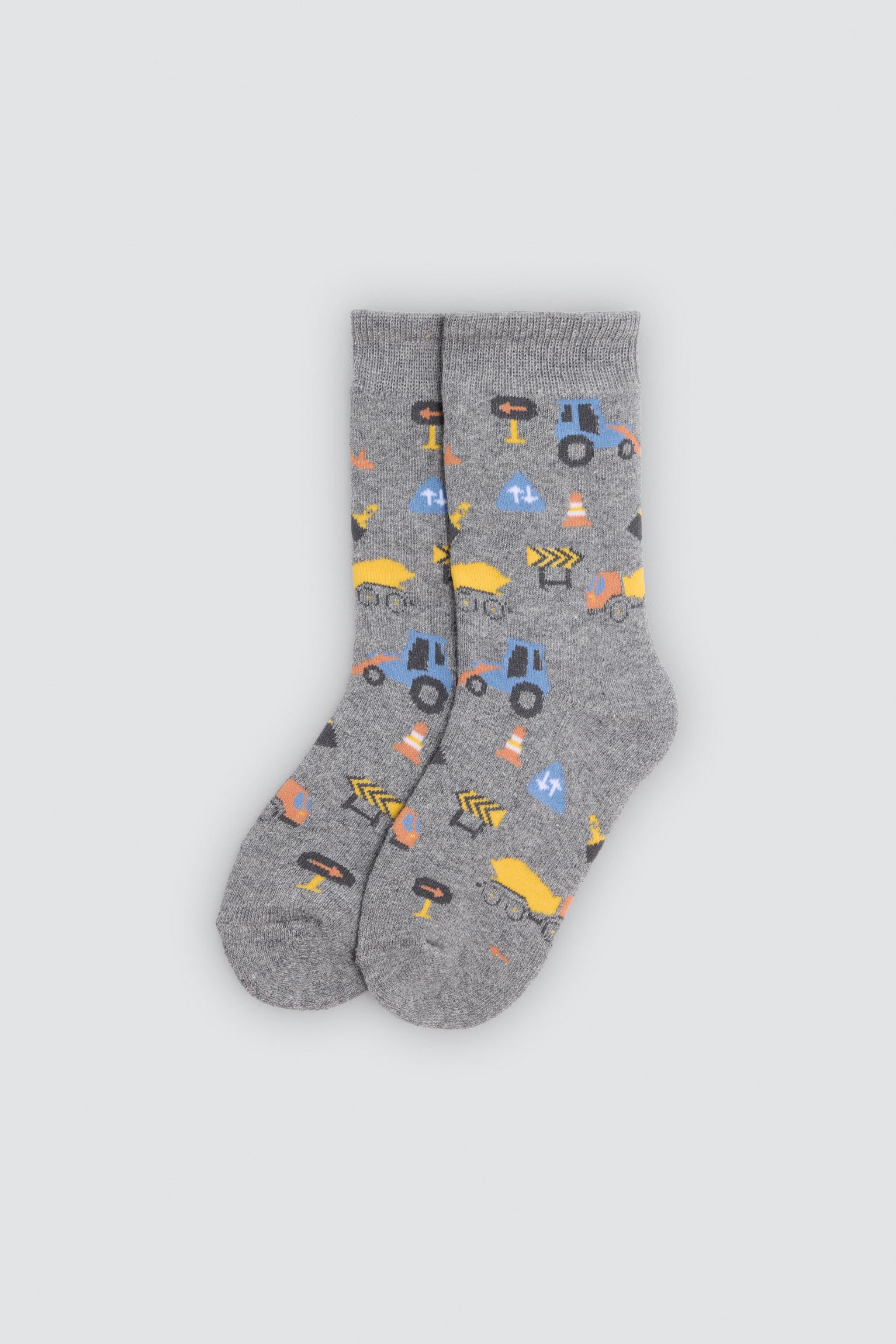 Pack de 3 meias térmicas de menino com estampado de ferramentas e sinais