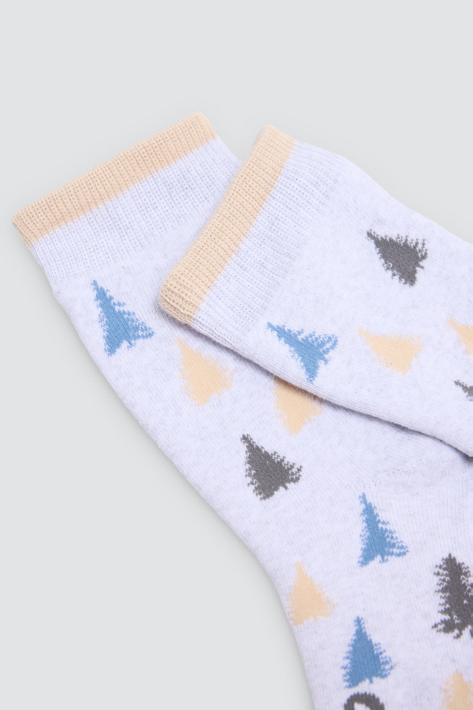 Pack de 3 meias térmicas de menino com estampado de floresta