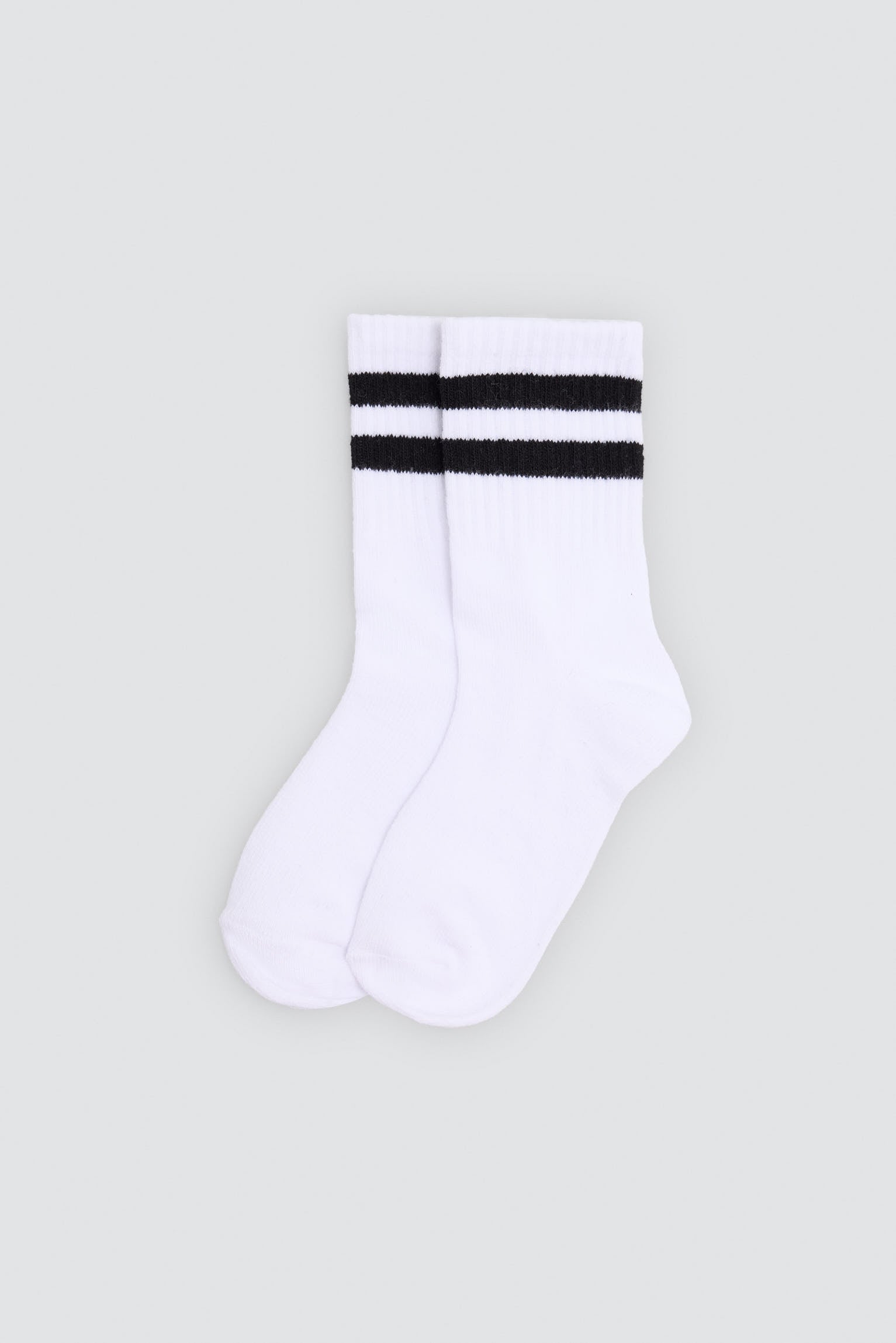 Pack de 6 meias de menino estilo desportivo com detalhes de riscas contrastantes