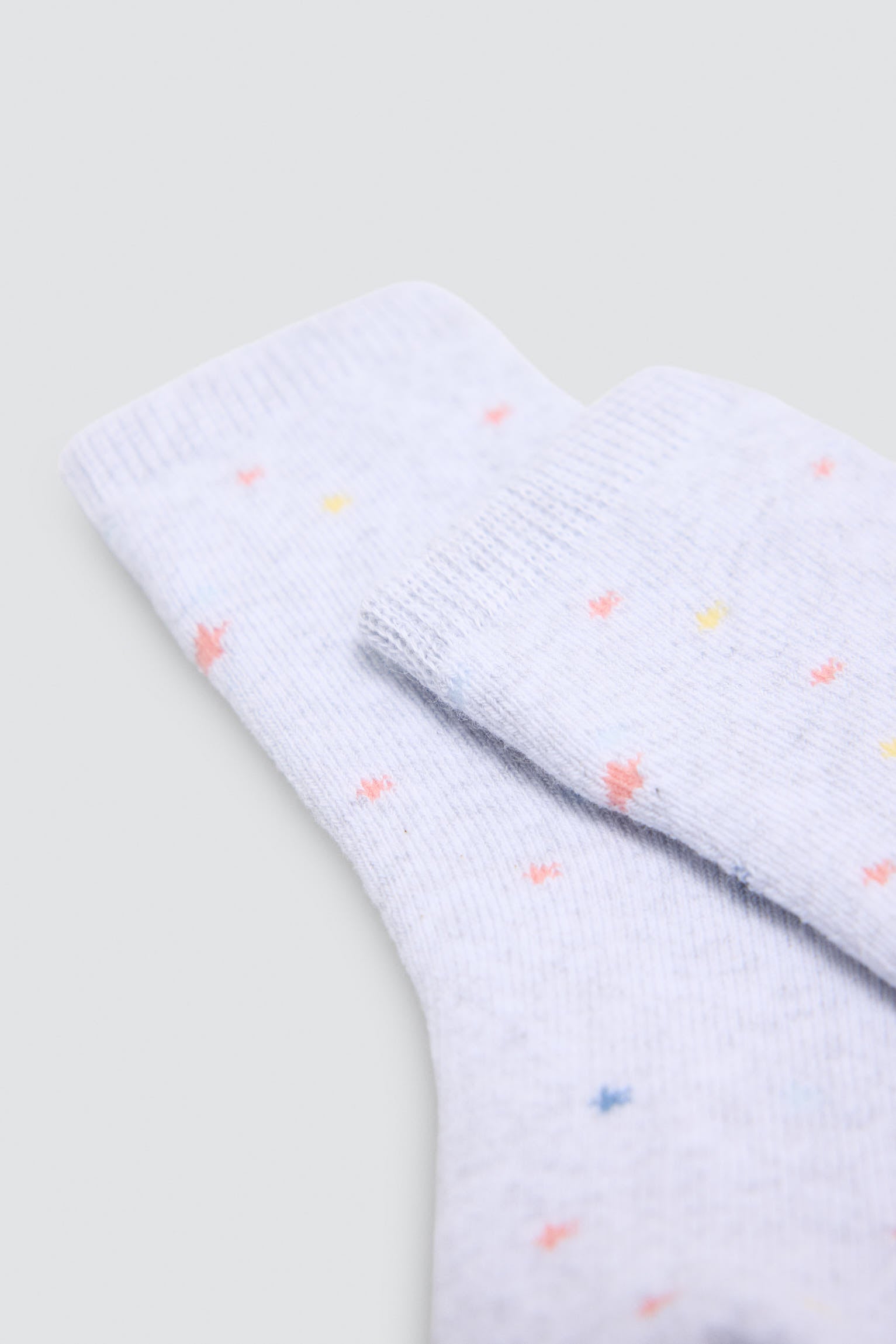 Pack de 4 meias térmicas de bebé com estampado de luas e estrelas