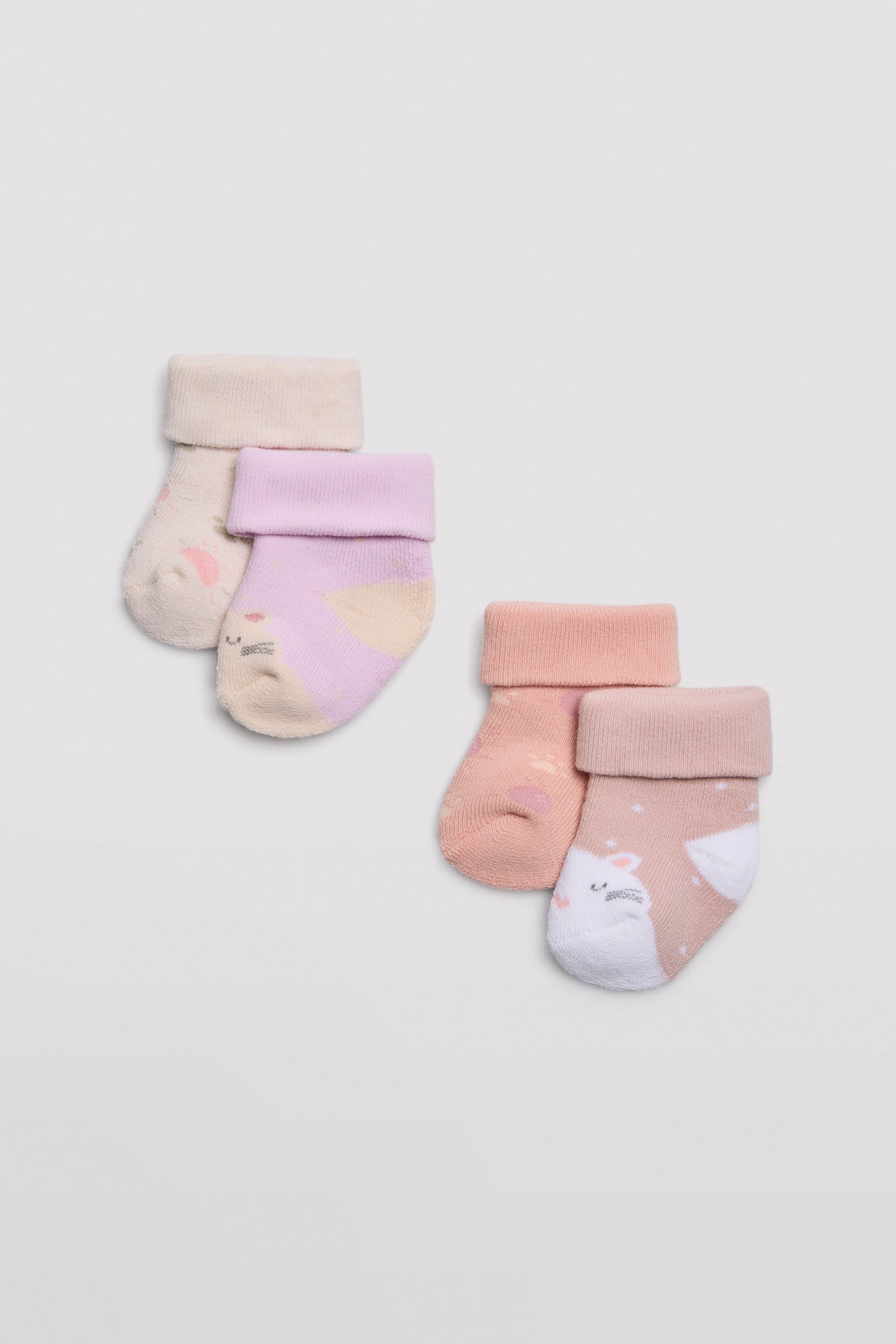 62817KIT-1-pack-calcetines-oso-bebe-ysabel-mora - Multicolor