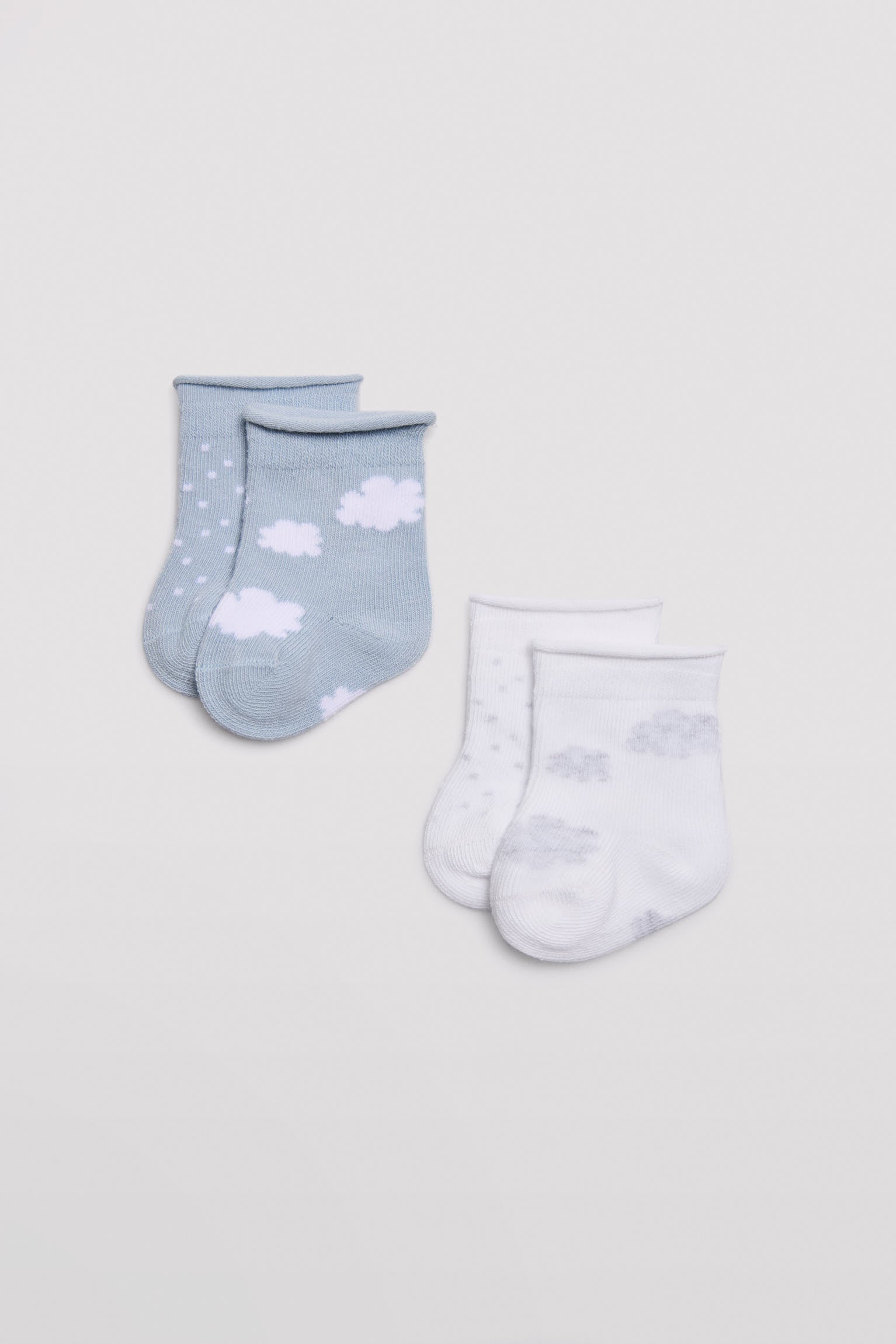 62819KIT-1-pack-calcetines-nubes-bebe-ysabel-mora - Multicolor