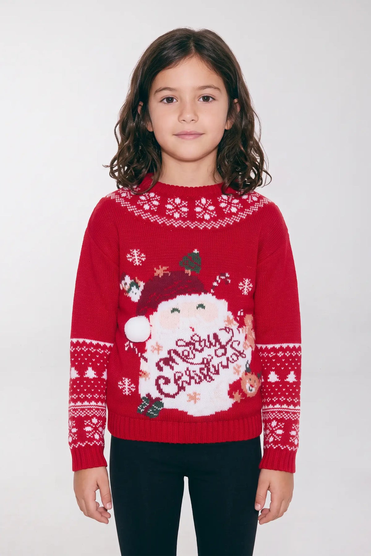 Jersey infantil navidad dibujo Papá Noel