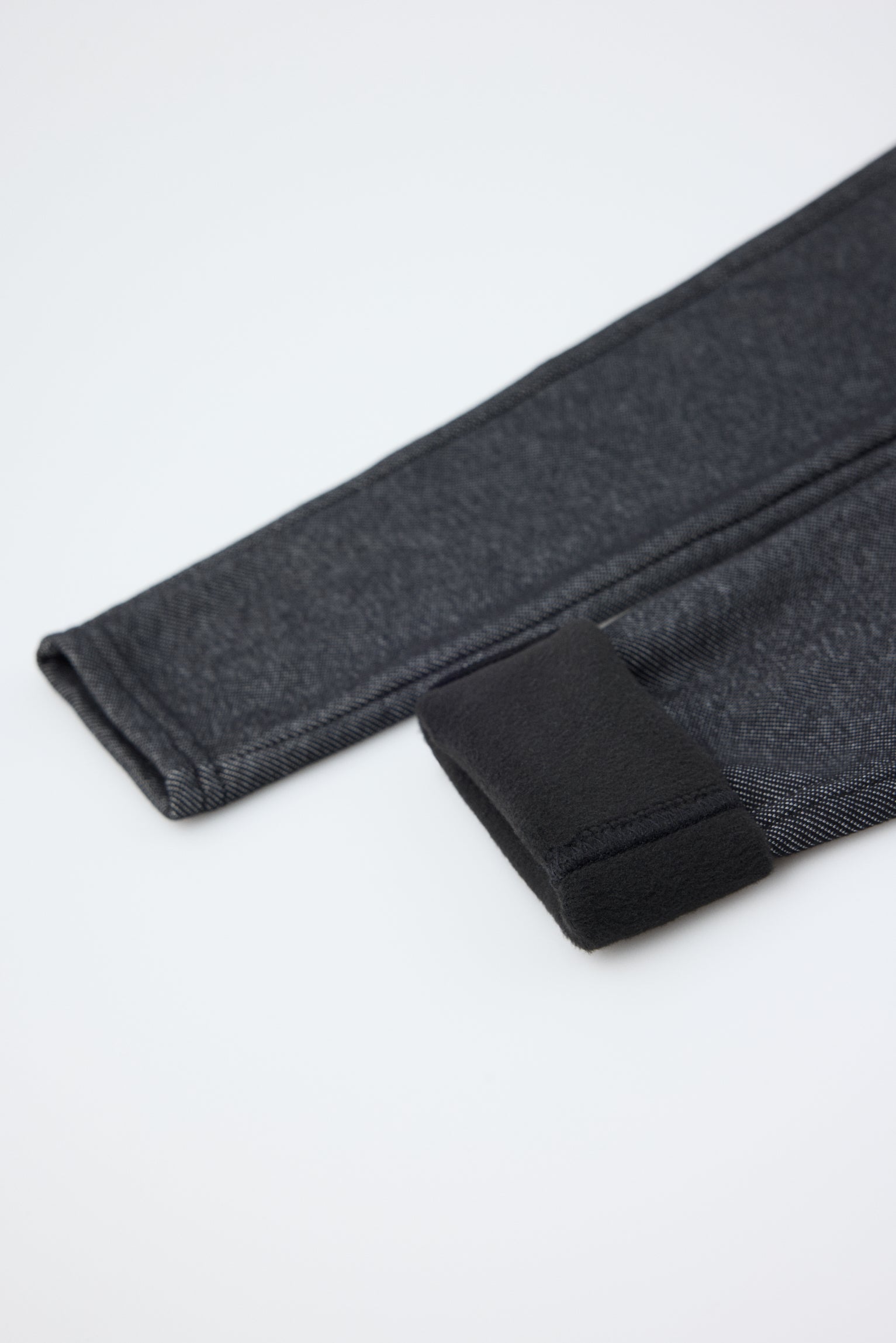 TÉRMICO leggings cardados efeito ganga push-up pretos