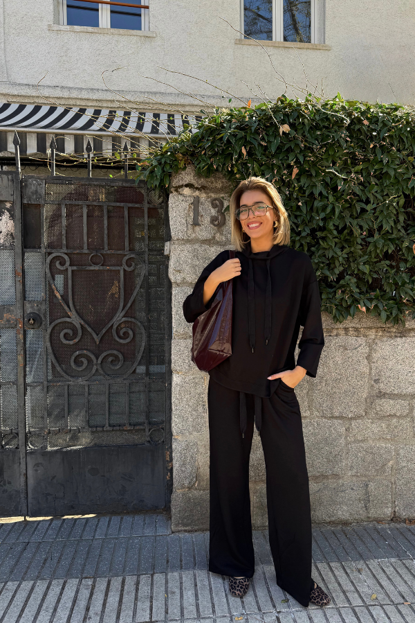 Look confortável preto @teresamora6