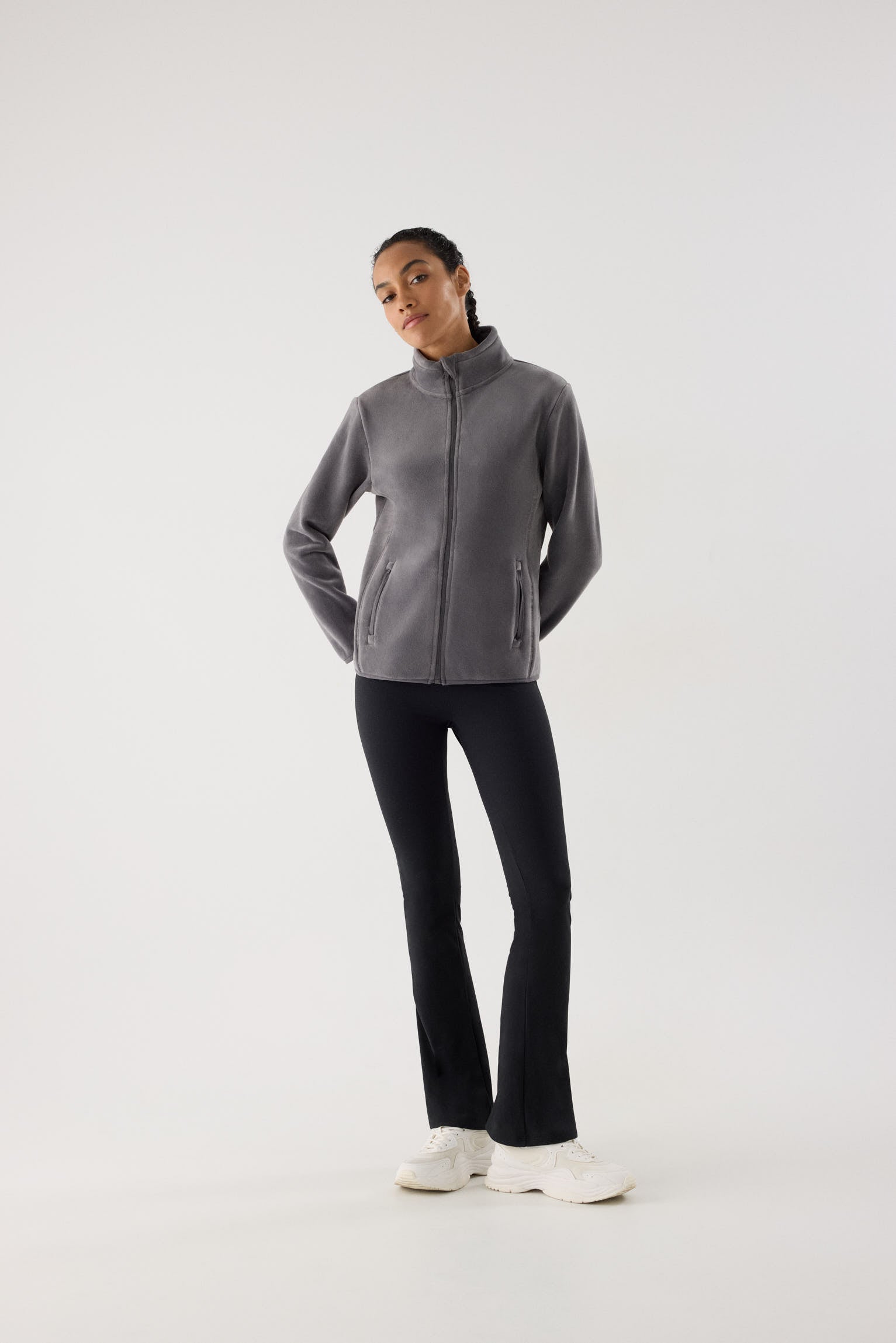chaqueta deportiva térmica termicos detalle tejido acabado calidad ultra termicos tejido elástico
