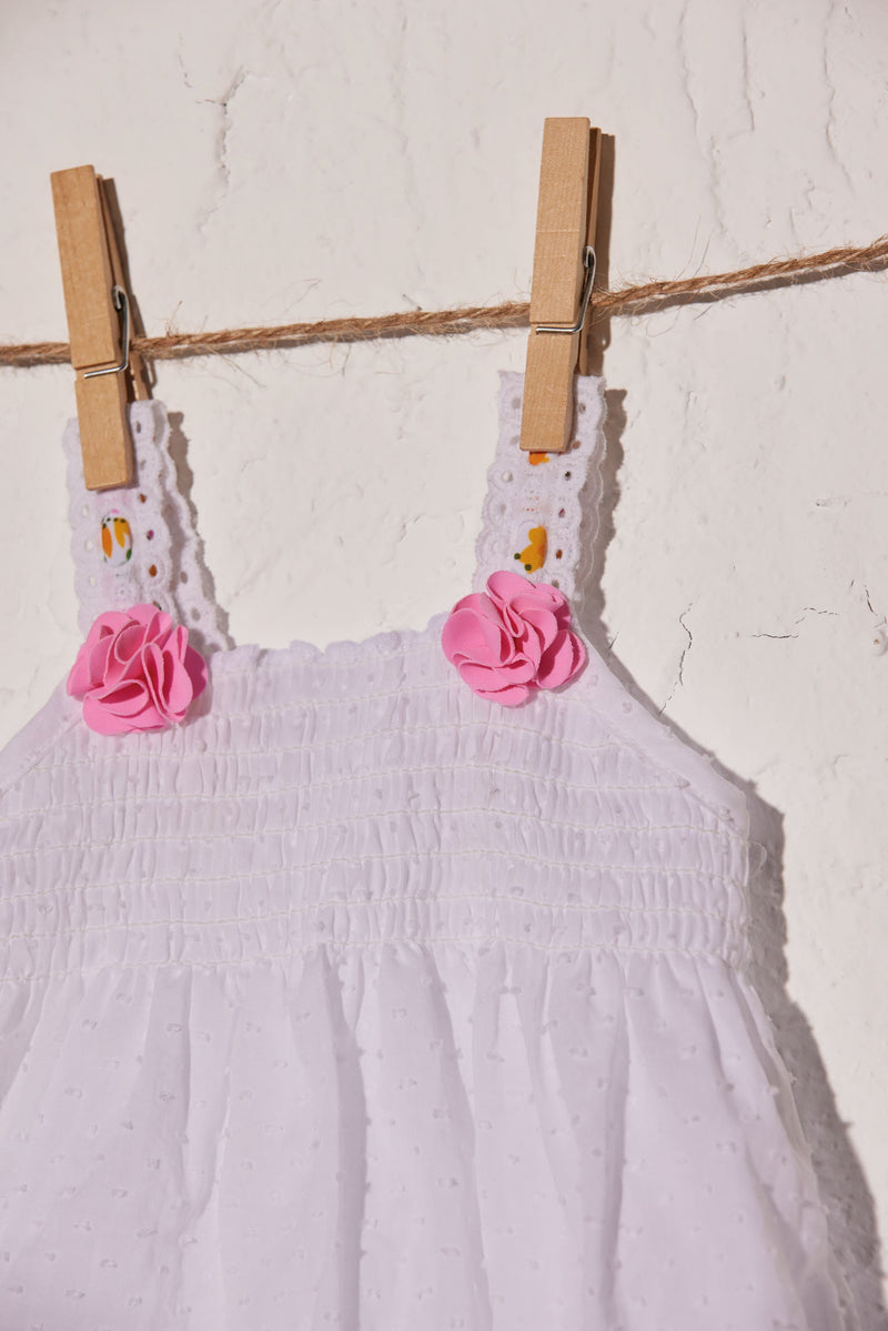 Vestido best sale cueca bebe