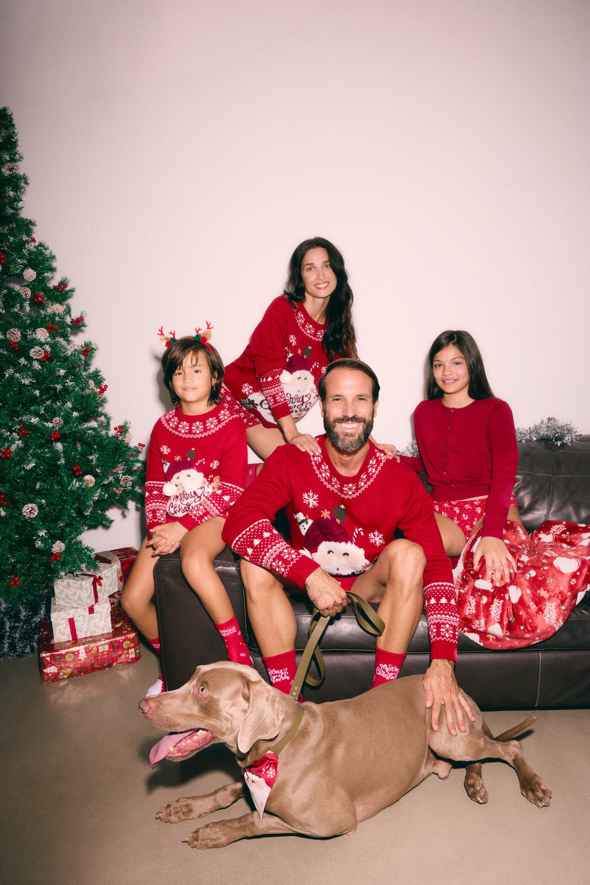 Jerseys navideños para toda la familia