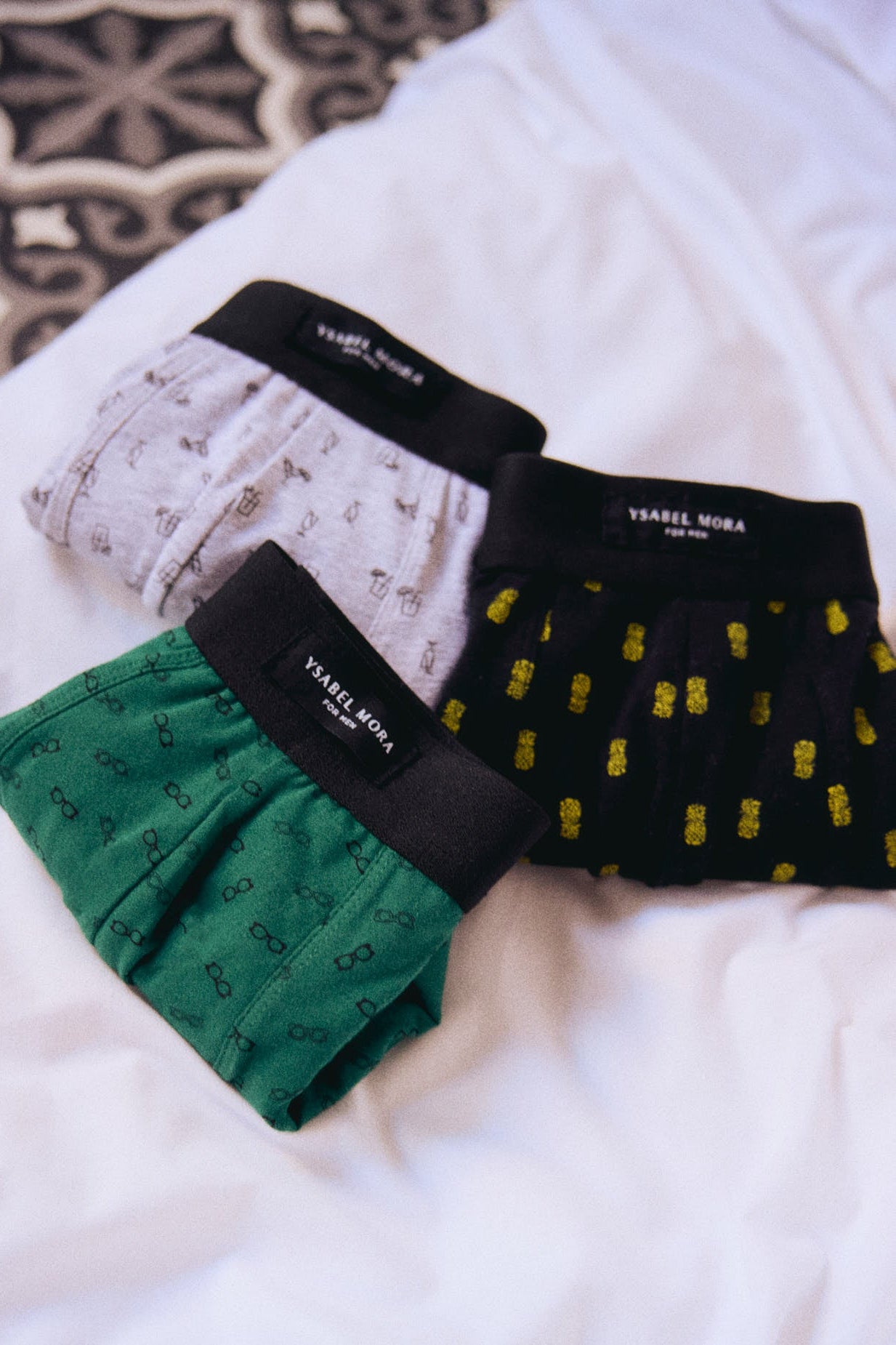 Pack 3 bóxers estampado coctel - Ysabel Mora
