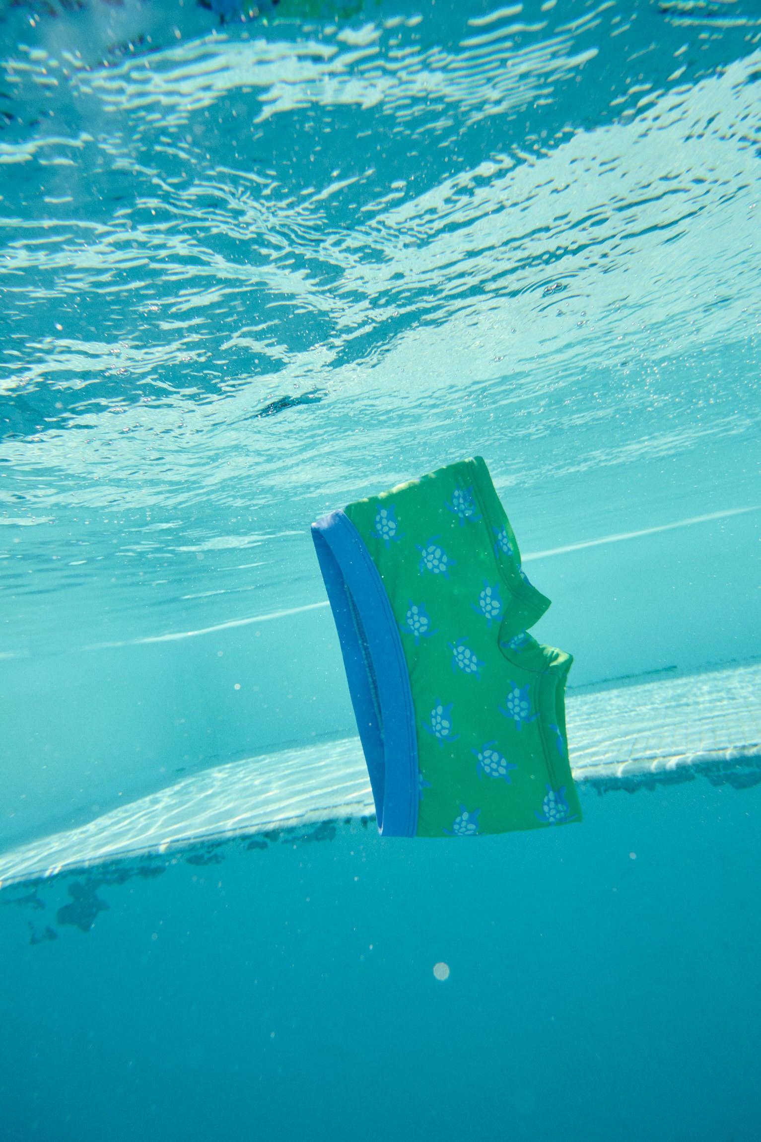 Bañador bóxer bebé estampado tortugas verde - Ysabel Mora