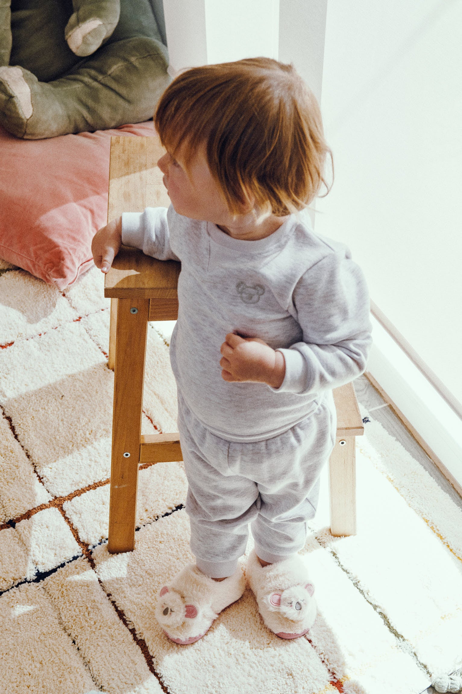PRÉ-VENDA Conjunto básico para bebê: moletom cinza e calça jogger