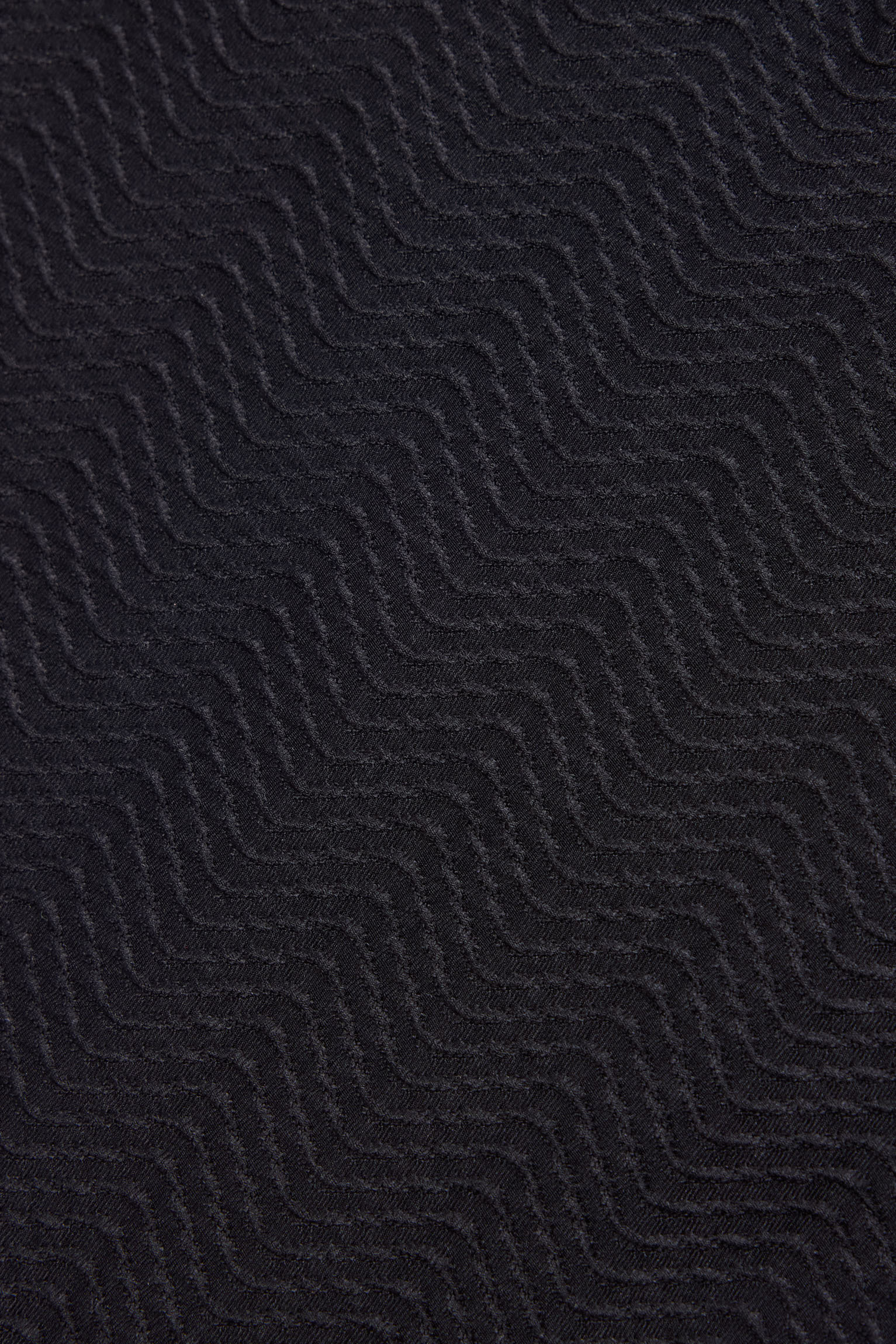 Bañador juvenil cut-out texturizado  negro - Ysabel Mora