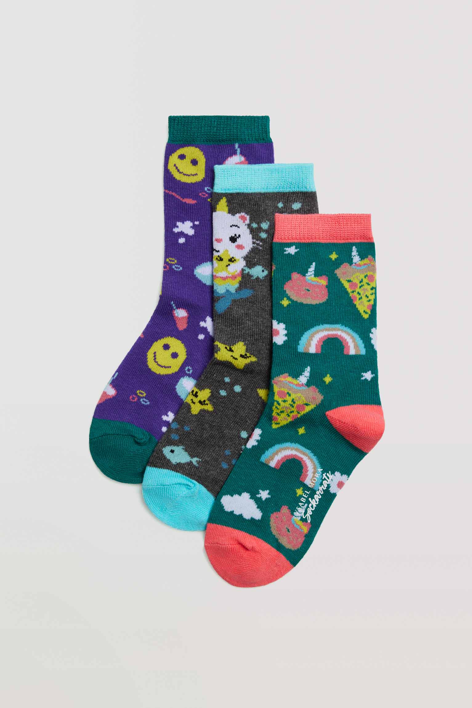 02939-calcetines-infantil-sockarrats - Multicolor