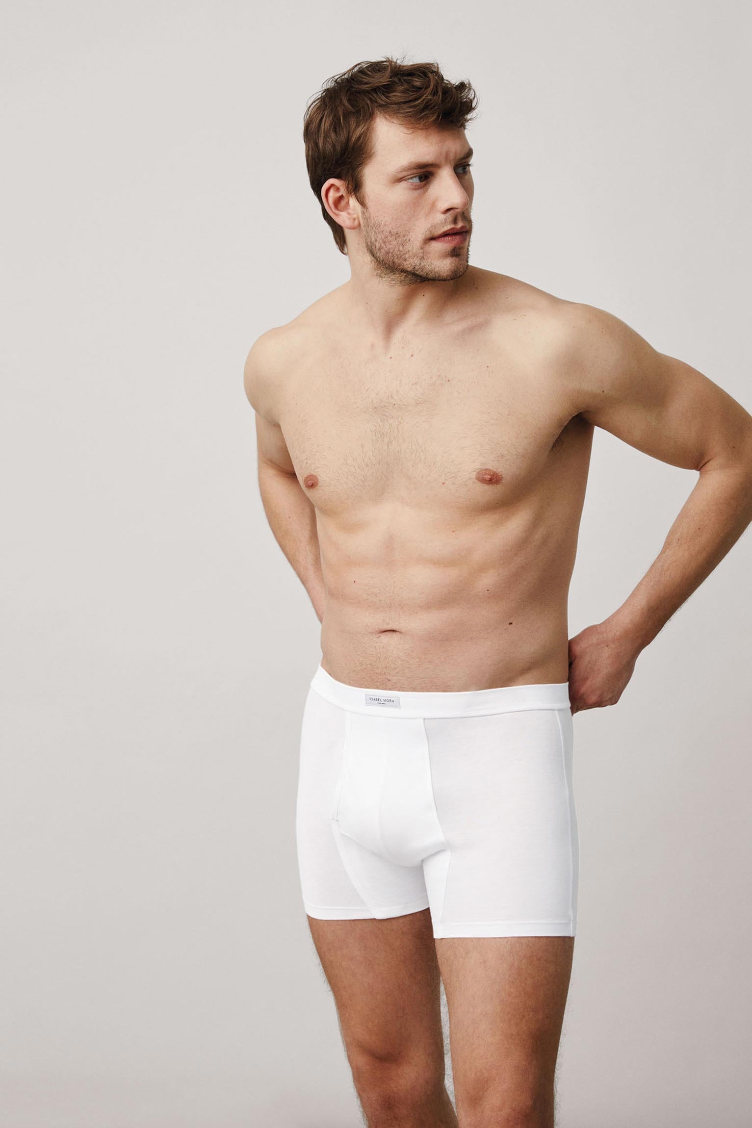 20157-boxer-calzoncillo-transpirable-hombre-1-ysabelmora-blanco - Blanco