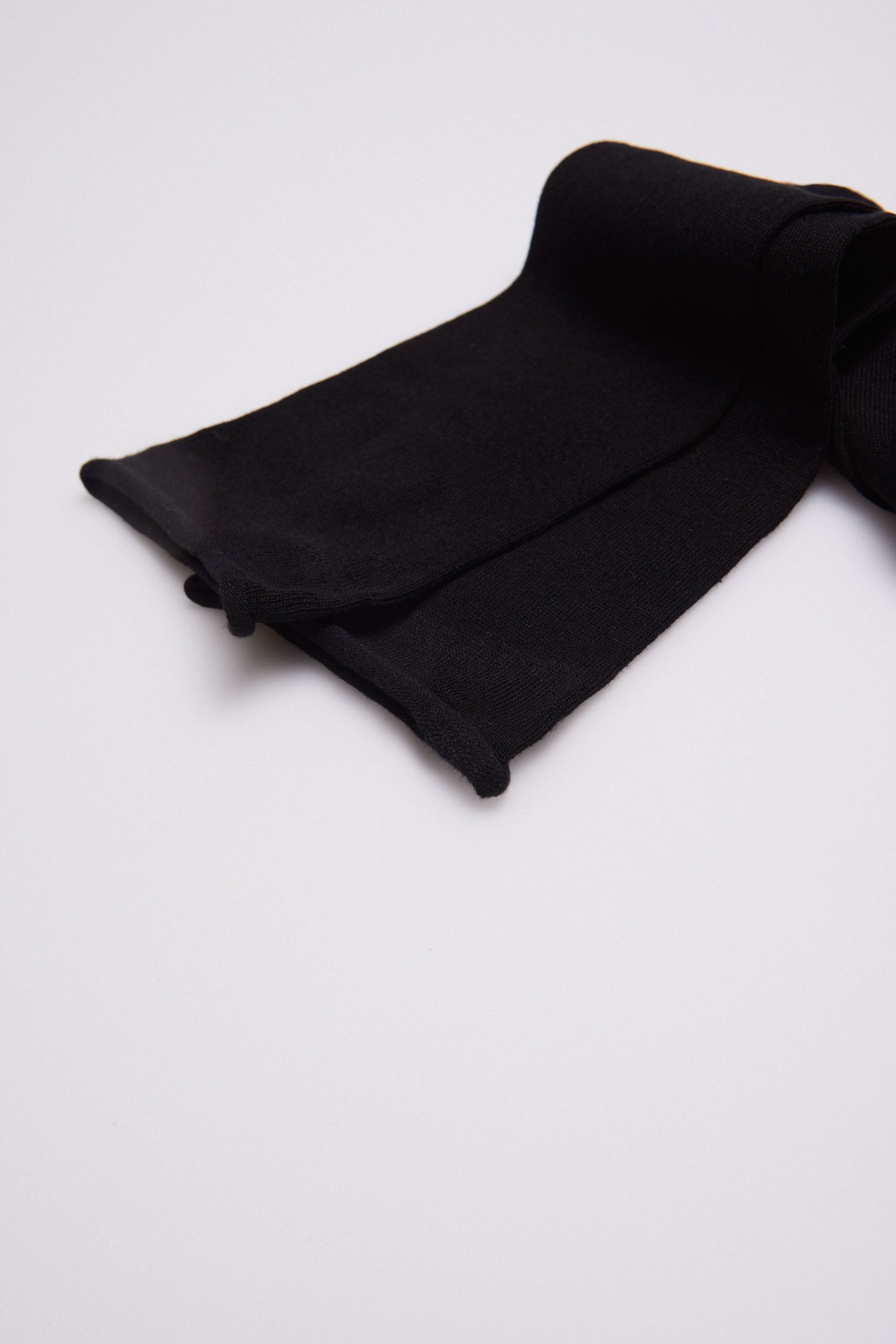 22345 3 calcetin hombre bambu sin puño - Negro