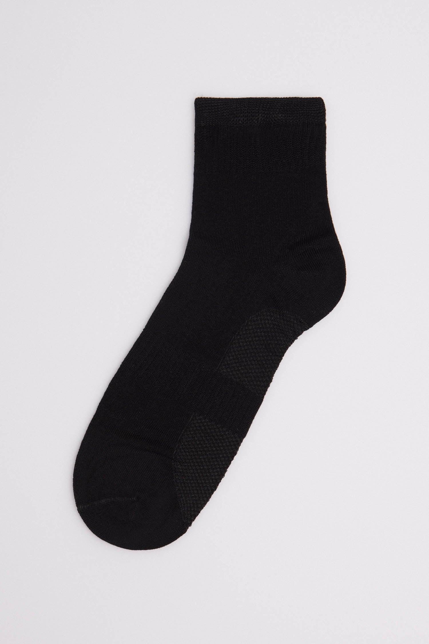 22396-1-calcetin-tobillero-transpirable - Negro